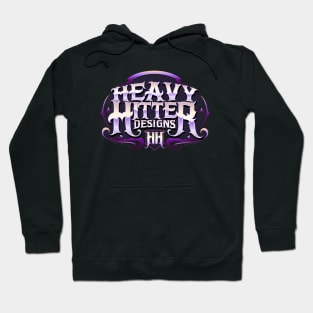 Purple logo Hoodie